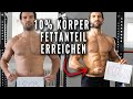 10% Körperfettanteil erreichen (3 Dinge die Du wissen musst)