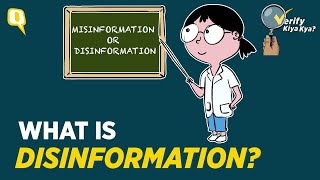 What is The Difference Between Disinformation and Misinformation? | The Quint