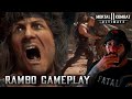 JOHN RAMBO IS HERE! - Mortal Kombat 11 Ultimate - Official RAMBO Gameplay Trailer (REACTION)