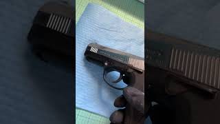 Attempting to engrave this Beretta and polishing! #shorts #engrave