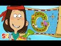 A Grand Adventure on "G" Island | Learn The Alphabet with the ABC Pirates