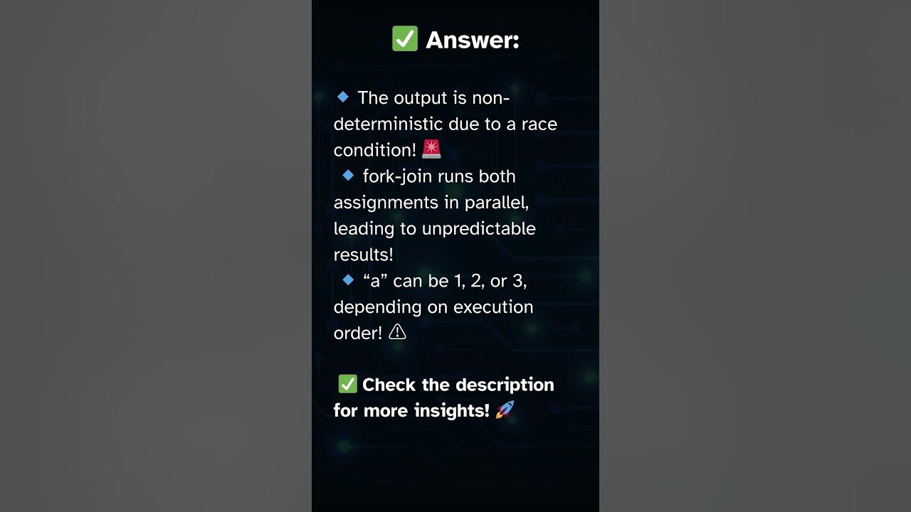  fork join race condition in systemverilog can you predict the output