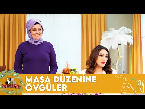 Elif'in Masa Düzeni ve Menüsü Değerlendiriliyor  | Zuhal Topal'la Yemekteyiz 617. Bölüm