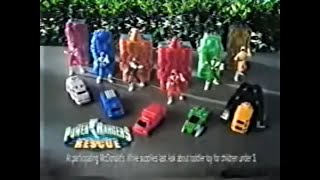 Power Rangers Lightspeed Rescue Mcdonalds Toy Commercial