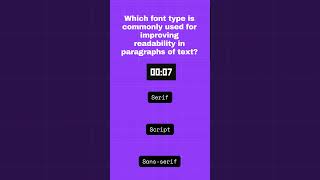 ? Test Your UX/UI Skills Engaging Quiz Challenge ? - Typography Choices