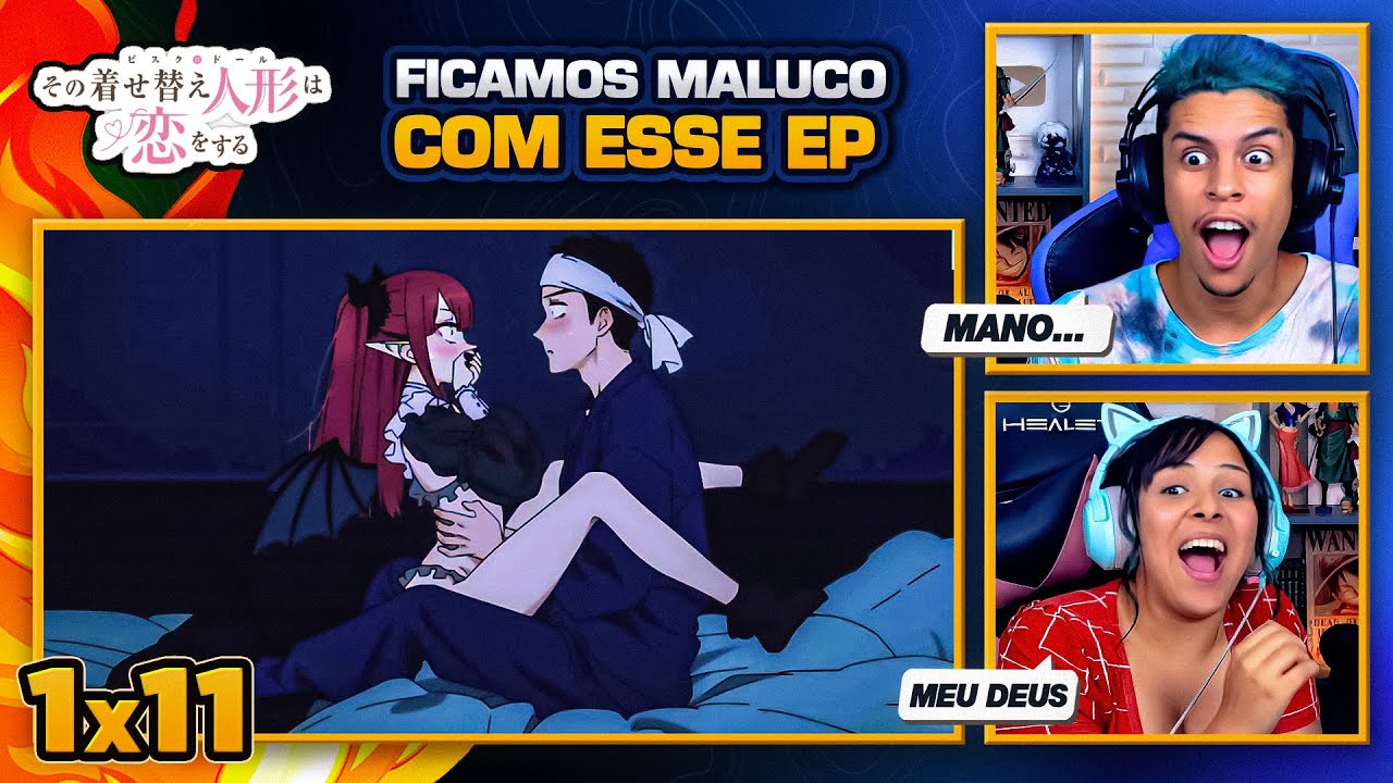 O LENDÁRIO EPISÓDIO DA SÚCUBUS FOI IMPRESSIONANTE👀EU QUEBREI! Sono bisque  doll ep 11 