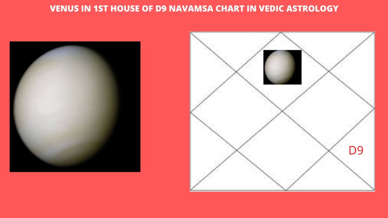 Venus in 1st house of Navamsa Chart in Vedic Astrology - YouTube