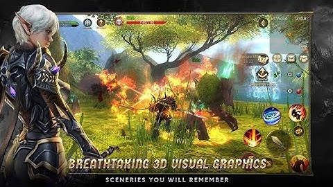 Rise of Nowlin Gameplay Android/IOS (Openworld MMORPG)