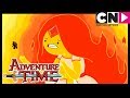 Adventure Time | Flame Princess Gets Help From Princess Bubblegum - Earth &amp; Water | Cartoon Network