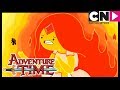 Adventure Time | Flame Princess Gets Help From Princess Bubblegum - Earth & Water | Cartoon Network