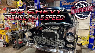 MUNCIE 4spd to TREMEC TKX 5 SPEED SWAP!  Hanlon Motorsports sells EVERYTHING YOU NEED!