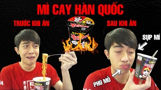 Chơi ngu | Thử thách mì cay Hàn Quốc