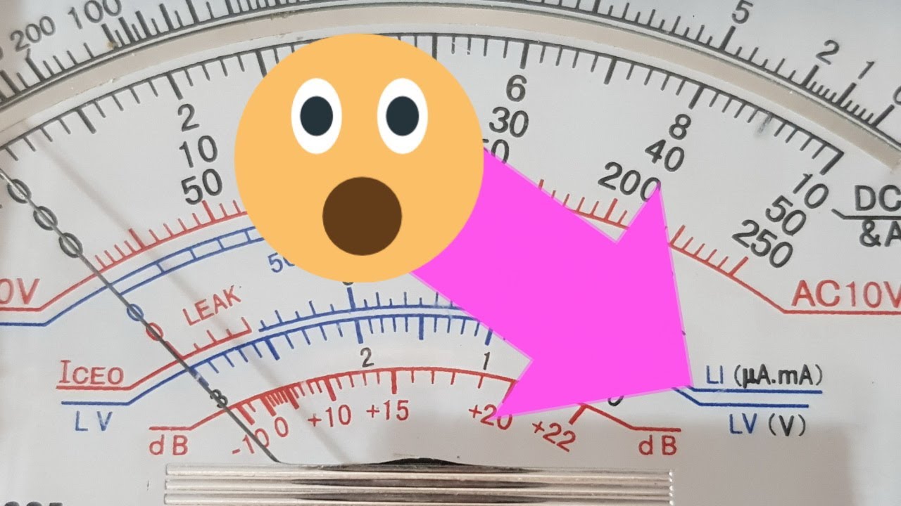 Leak diode test วิธีใช้มัลติมิเตอร์วัดกระแสรั่วไหลของไดโอดด้วยสเกล LV