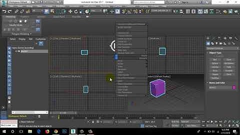 3ds Max Bangla Tutorial User Interface Part 02