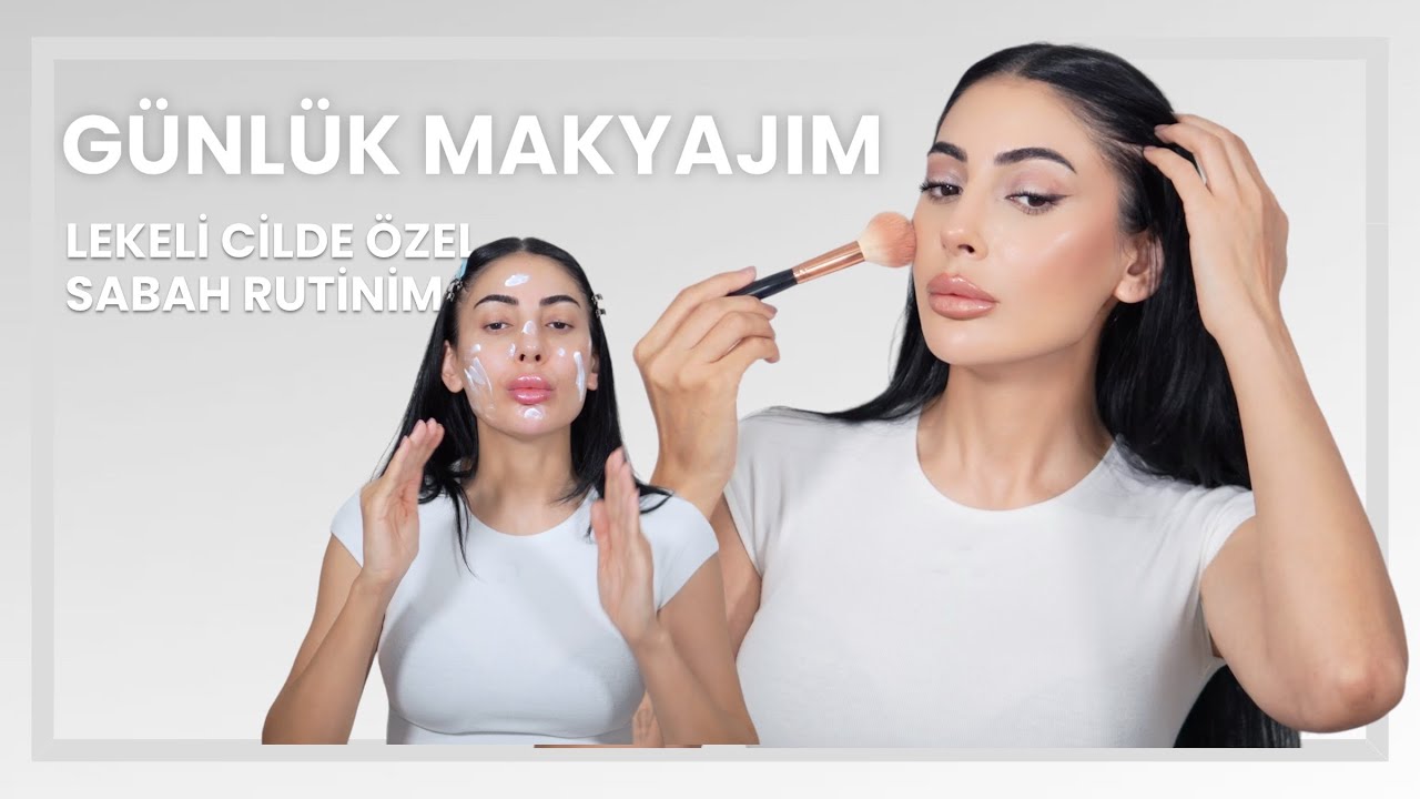 Sivilce İzi ve Leke Gideren Sabah Rutim🌸| Günlük Makyajım👄💄