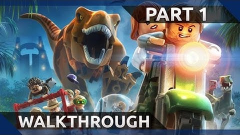 Lego Jurassic World Walkthrough Part 1 - No Commentary