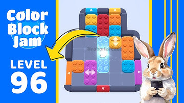 Color Block Jam Level 96 Solution Walkthrough