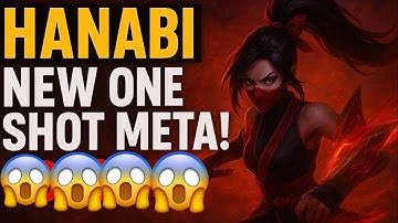 HANABI 💥 NEW ONE-SHOT META! Unstoppable Crit Build 2025