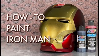 How to Paint Iron Man's Helmet