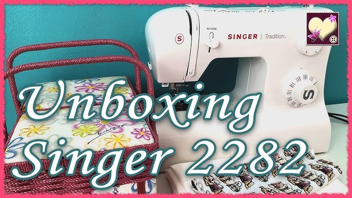 Unboxing Máquina de coser SINGER Tradition 2282(Lydl)