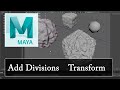 Maya /Add Divisions Transform