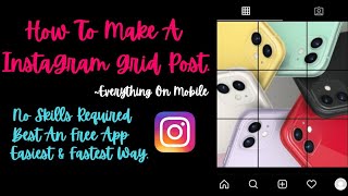 How To Make Grid Post On Instagram. Best App To Make Insta Grid Post.Easy And Fast.No Skills Require screenshot 5