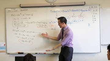 Remainder & Factor Theorem (3 of 3: Determining a polynomial from remainders)