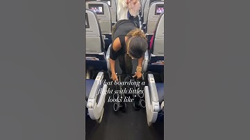 Pro travel tip: Keep your stroller with you as long as possible! Click destination for full review!