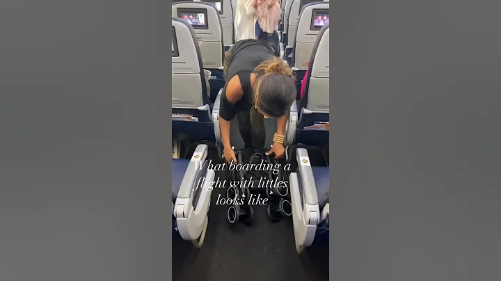 Pro travel tip: Keep your stroller with you as long as possible! Click destination for full review!