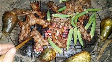 Chuột đồng nướng sa tế