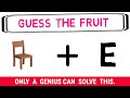 Can You Guess The FRUIT by emojis? | Emoji Challenge | Emoji Puzzles
