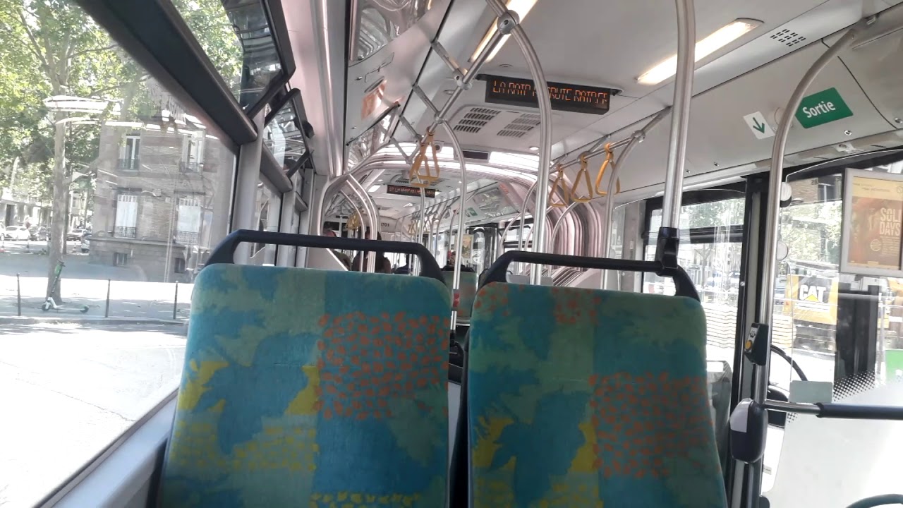 Bus PC : Voyage entre Porte D'Asnieres - Marguerite Long et Porte de Champerret en Lion's City G.