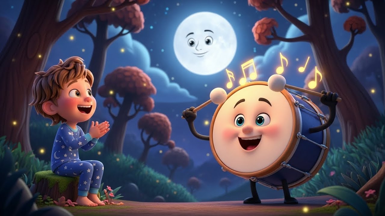 The Lost Hum Hum Night Song | Nursery Rhymes for Kids & Baby Songs