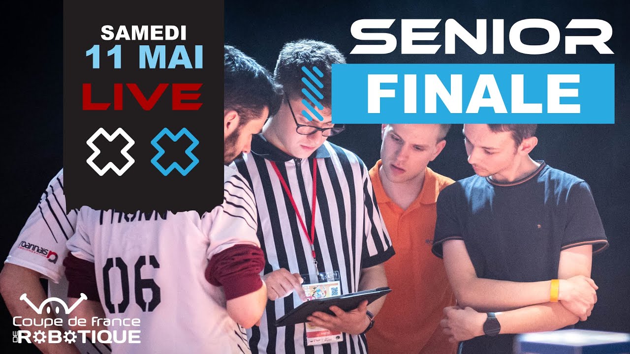 Coupe de France de Robotique 2024 Finale YouTube