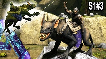 ARK RAVAGER TAMING, ZIPLINE TRICK & NEW GLOW FRIEND!! Ark Survival Evolved Aberration Ep3