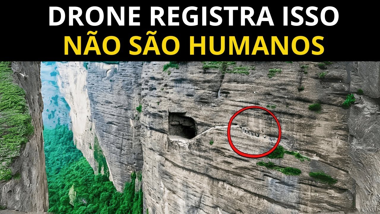 ESTE DRONE ACIDENTALMENTE FEZ UMA DESCOBERTA ASSUSTADORA DEPOIS DE DETECTAR ISSO