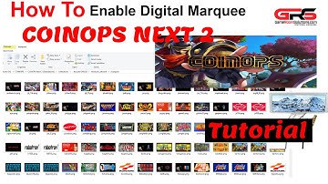 CoinOps Next 2 - How to Setup a Digital Marquee