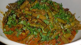 गवारीची चमचमीत रस्सा भाजी | Gavarichi bhaji marathi| gavarichi bhaji recipe | Gawar ki sabji