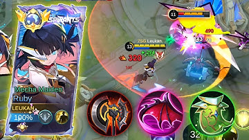 THE BUILD THAT GIVES EVERYTHING THAT RUBY NEEDS!!🔥BEST RUBY BUILD AND ROTATION 2024
