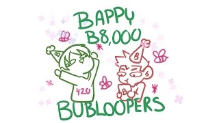 happy 8000 blubloopers and 4.20 ft dashi