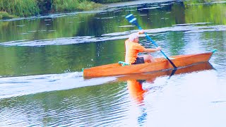 DIY self build homemade design plywood wooden kayak fishing canoe boat UK