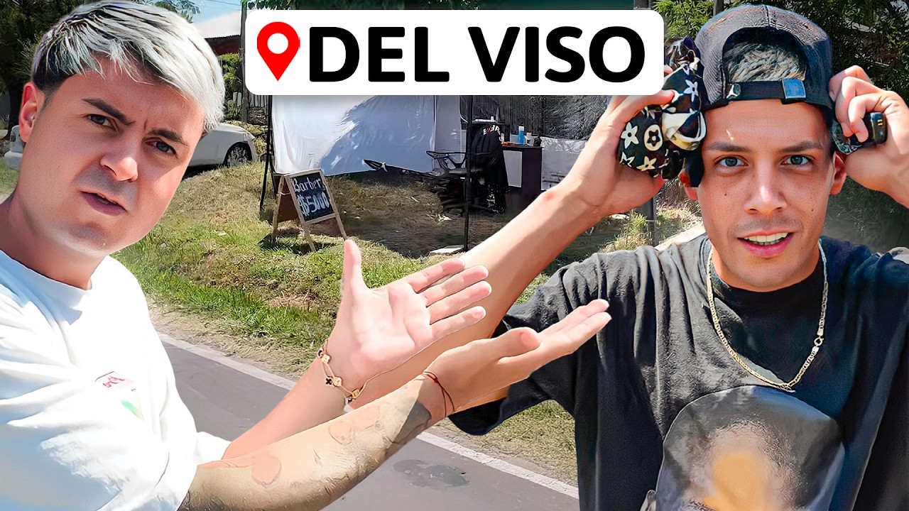 VISITAMOS a un BARBERO que arrancó de CERO en la CALLE💈 frente a las vías