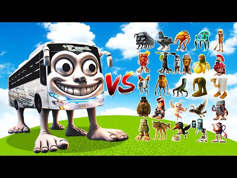 Rang Ring Reng Bus Ireng Bianco vs All Minecraft Bosses | Minecraft Meme Mob Battle