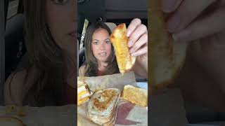 Part 2 #grilledcheese #zaxbys #panera #starbucks #foodreview #eatingvideo #eatingshow #mukbang