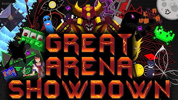 "Great Arena Showdown" by TheAstrality [All coins] (Platformer Demon) | Geometry Dash 2.2