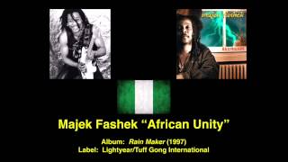 Video thumbnail of "Majek Fashek "African Unity" (Nigerian Reggae)"