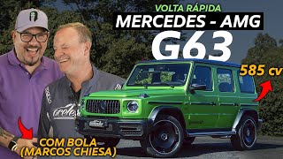 MERCEDES-AMG G63 NA VOLTA RÁPIDA! Rubinho acelera o JIPÃO de 585 cv com BOLA DO @TICARACATICAST image