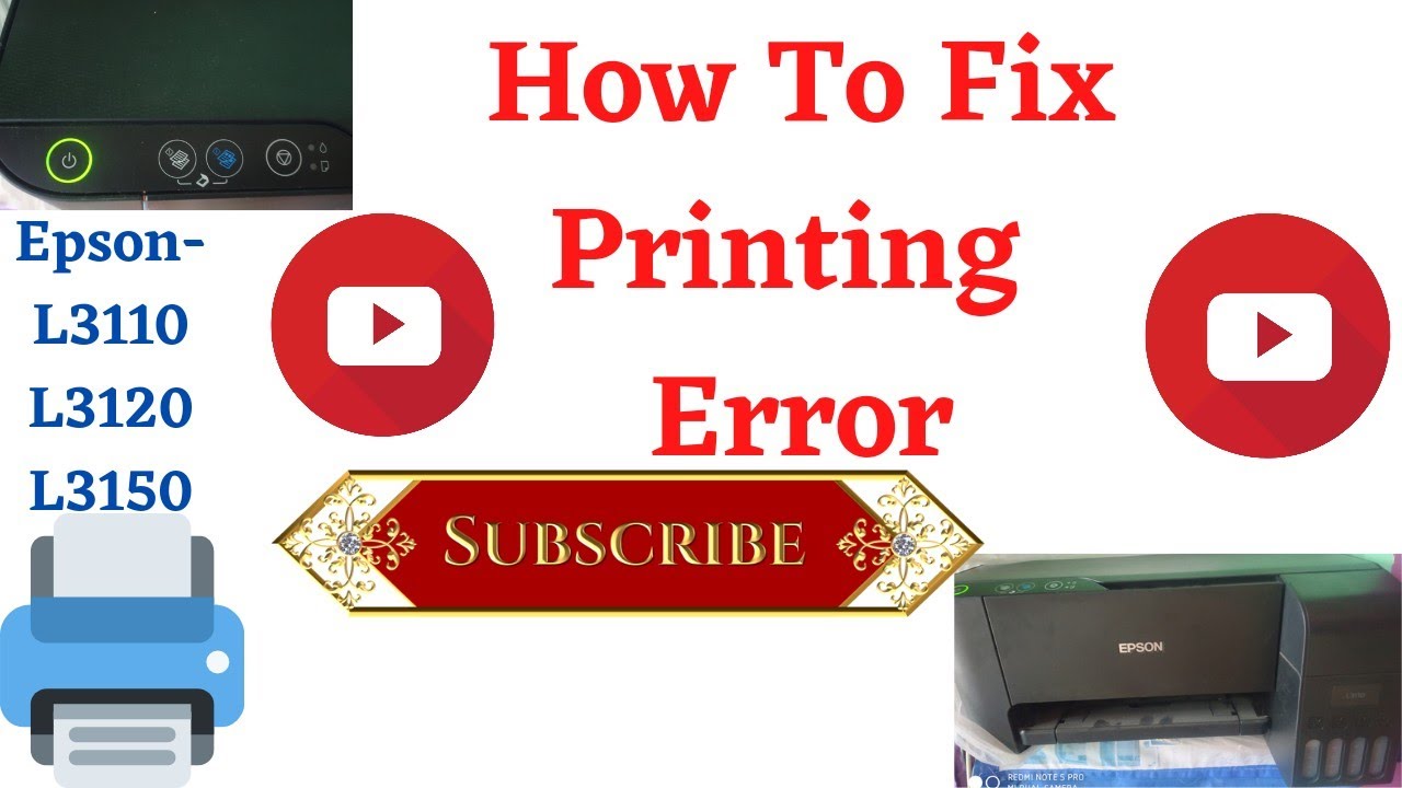 Epson L3110,L3120,L3150 PrintHead Cleaning#Epson Printer को Clean कैसे  करें| - YouTube