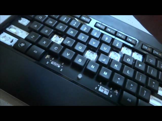 Logitech K800 and Y-UY95 / Key Clip Replacement - YouTube