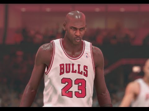 NBA 2K14 PS4 1995 96 Bulls Vs 1995 96 Sonics 4th Quarter